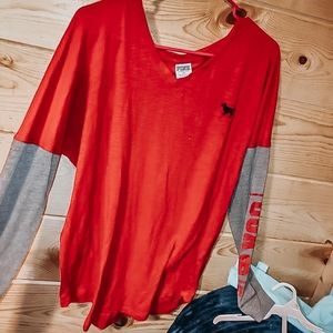 PINK Victoria’s Secret Long Sleeve UGA shirt